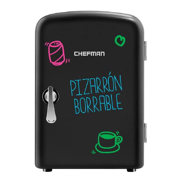 MINI REFRIGERADOR CHEFMAN 4 LTS NEGRO